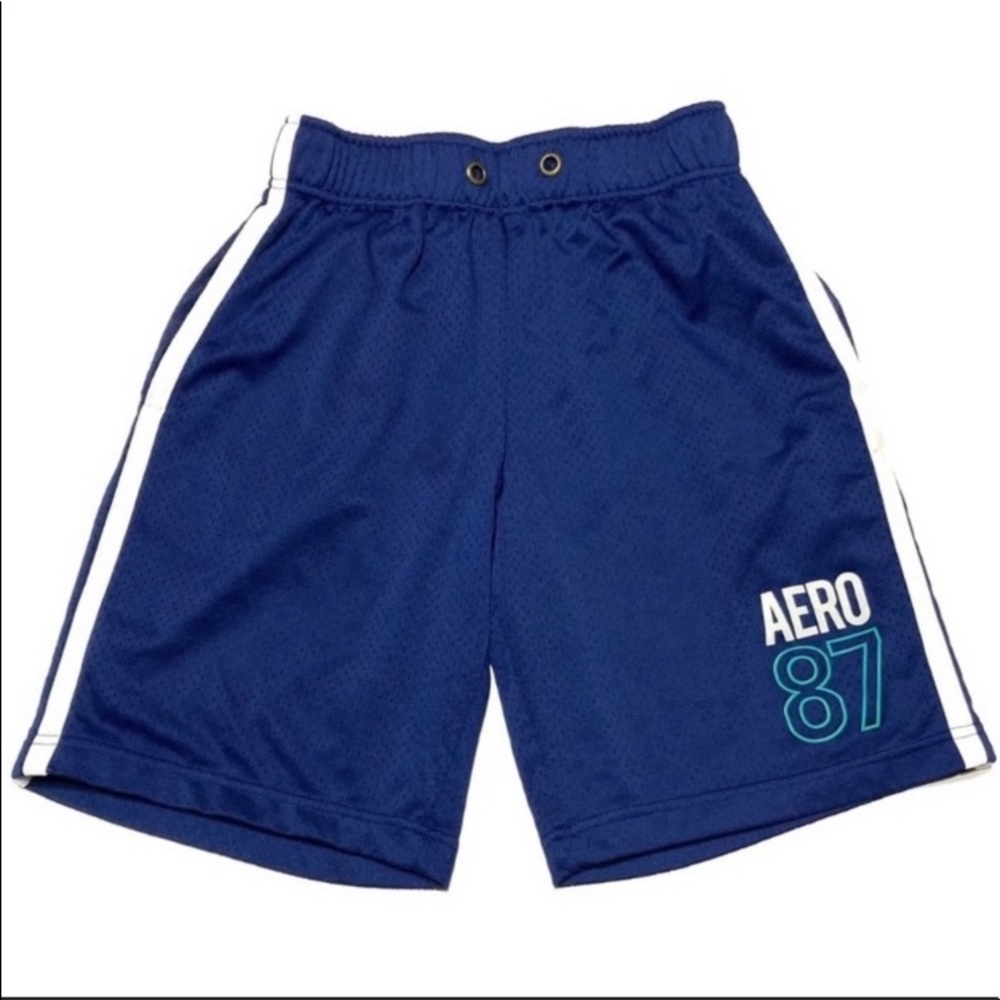 Aéropostale mesh shorts blue size Small